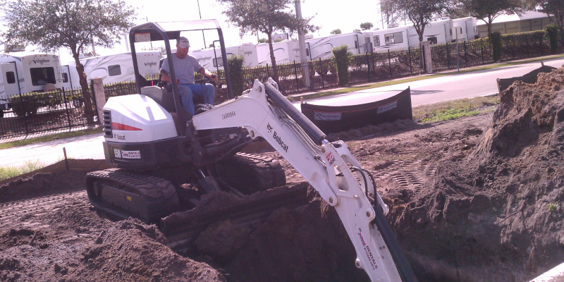 We are a commercial septic company that enjoys our work
